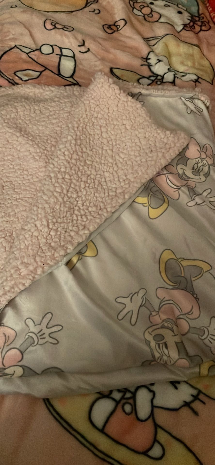 Minnie Mouse Baby Blanket 