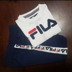 boy's outfit, brand fila