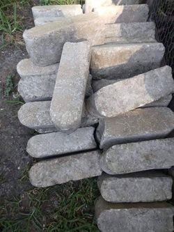41 garden bricks $3 each