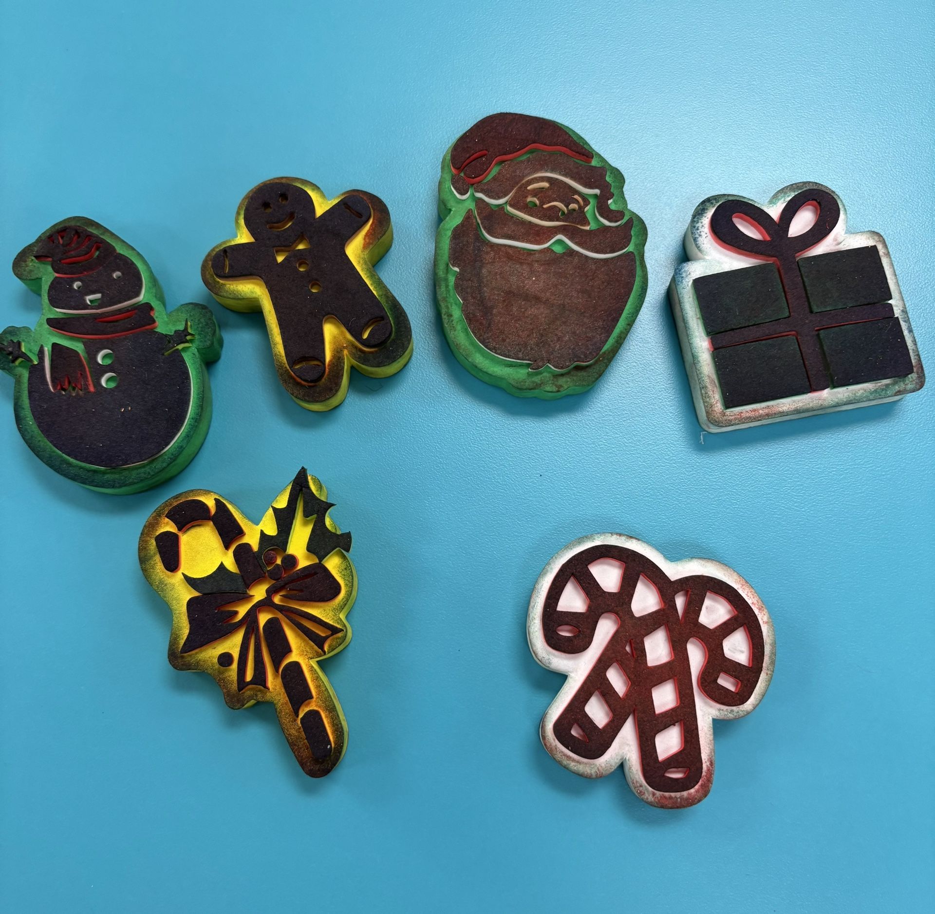 Christmas Ink Stamps - Crafts- Teacher