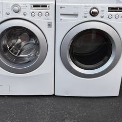 LG Set Gas Dryer And Washer 