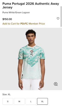 Puma Portugal 2026 Authentic away jersey