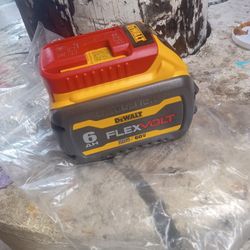 DeWalt Lithium Ion 6ah 20vmax/60vmax Flexvolt Battery