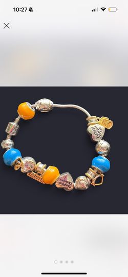 Chargers Fans Charm Bracelet 