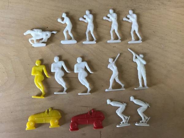 Vintage 1950's Cracker Jack Representing Sports Players- 14 pcs