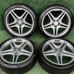 Mercedes AMG Wheels & Tires Set - C CLASS AMG RIMS 