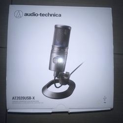Audio-Technica AT2020USB-X Cardioid Condenser USB Microphone