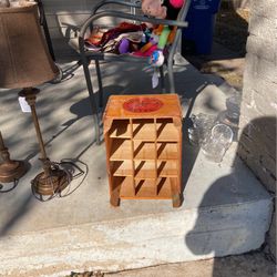 Vintage Wine Case