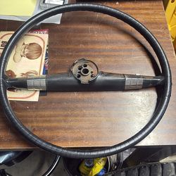 1949 Chevy car steering wheel