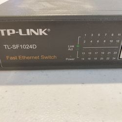 10/100 Mbps switch, TP-Link TL-SF1024D