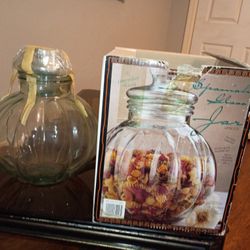Glass Jug With Lid