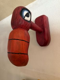 Tiki carving by Tiki Tony