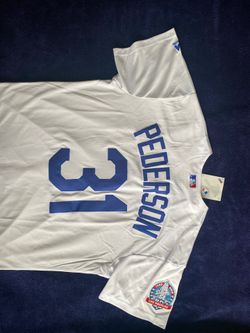Los Angeles Dodgers PEDERSON Size LARGE