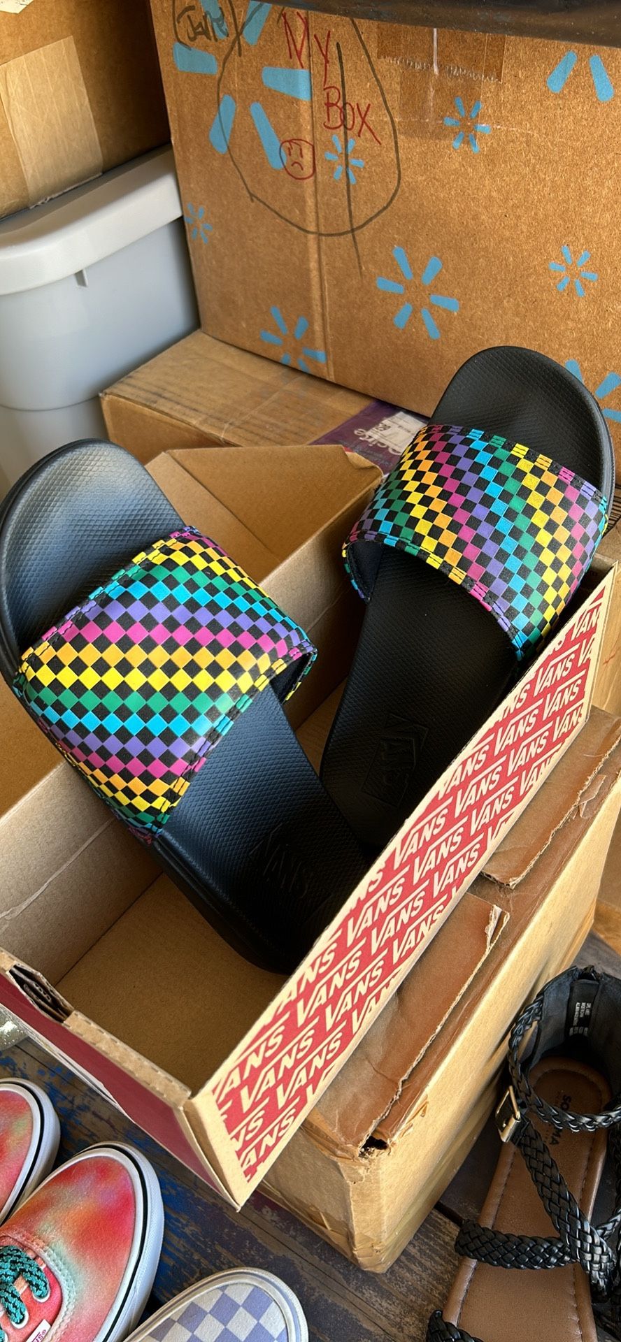 Vans slides - BRAND NEW!