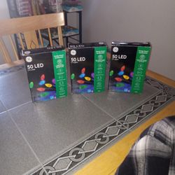 Christmas GE ENERGY LIGHTS