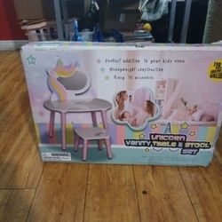 Unicorn Vanity Set