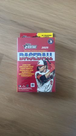 2025 Topps Heritage Hangar Box