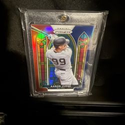 Panini Prism Aaron Judge Stained Glass 