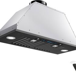 IKTCH 30-inch Black Built-in Range Hood
