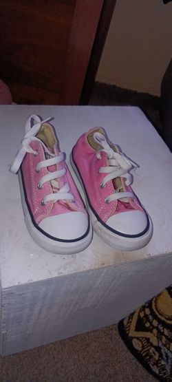 Pink Converse 9c toddler