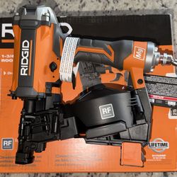 ALL NEW RIDGID ROOFING NAILER NEVER USED 