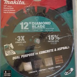 12in  in. Segmented Rim Dual Purpose Diamond Blade