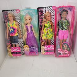 Barbie & Disney Princess Doll $6 Each & Ken Doll $7