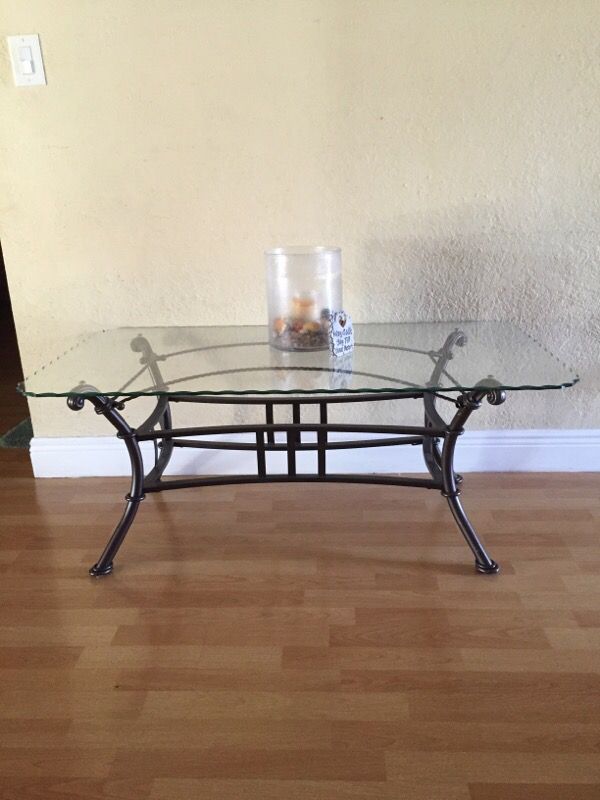 New Glass coffee table