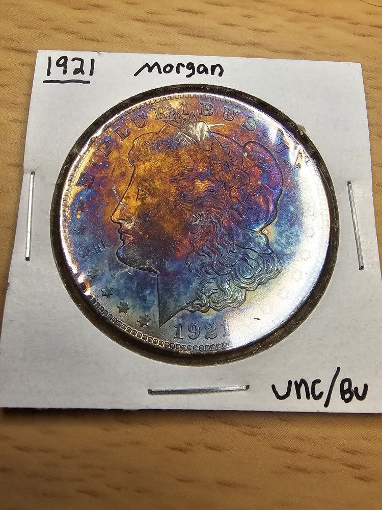 Toned Morgan Dollar