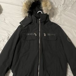 Calvin Klein Jacket With Fur