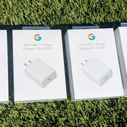 **NEW-Google 30W USB-C-Fast Charging Phone Charger**