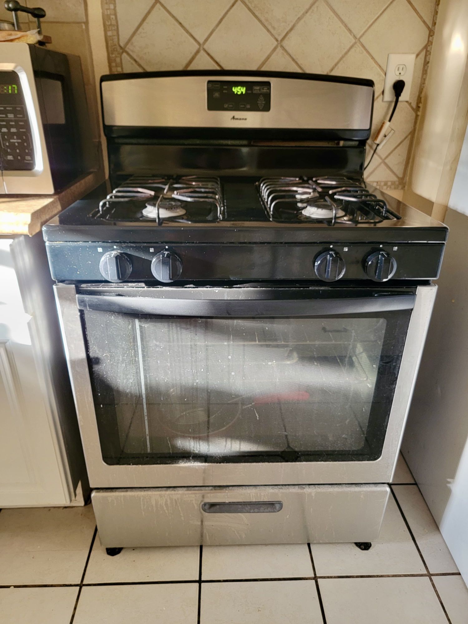 Amana Stainless Steel Gas Stove 