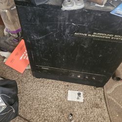 Surround Sound Active Subwoofer System 
