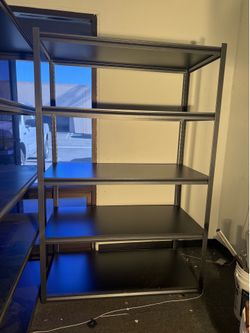 Whalen Heavy-Duty Steel Storage Shelves – 48” x 24” x 72” – $500 for all 5 or $120 each