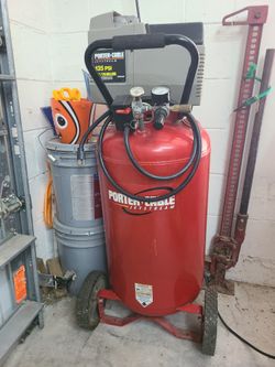 Porter Cable 25 Gallon Pinhole Tank Leak