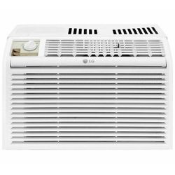 LG 5,000 BTU 150 Sq. Ft. Window Air Conditioner with Manual Controls