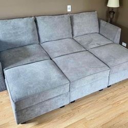 Modular Sectional Sofa Couch With Storage