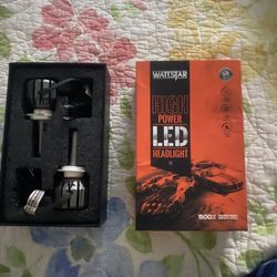 wattstar H7 LED Headlight Bulbs Conversion Kit, 64W Super Bright 