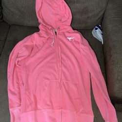 Small Pink Zip Up