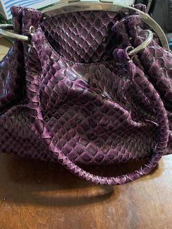 Purple Woman Purse
