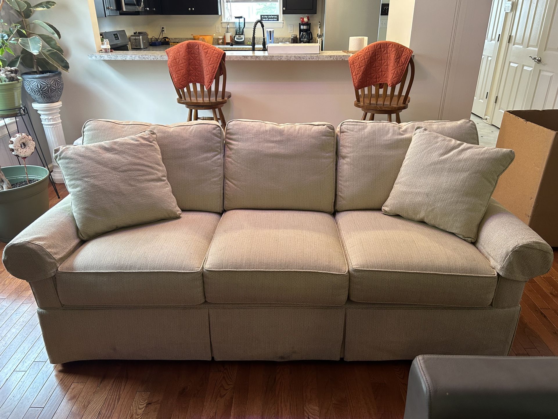 C.R. Laine Off White (Neutral) Couch