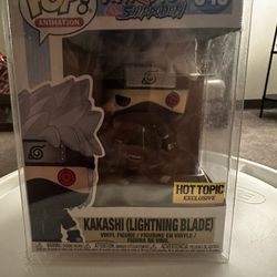 Funko POP! Naruto Shippuden KAKASHI Lightning Blade #548 Hot Topic Exclusive