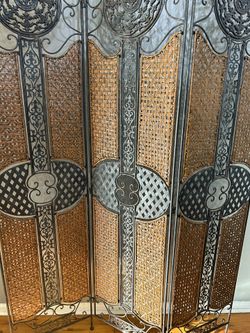 Rod Iron Wall Divider