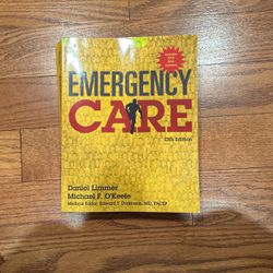 Emergancy Care EMT book