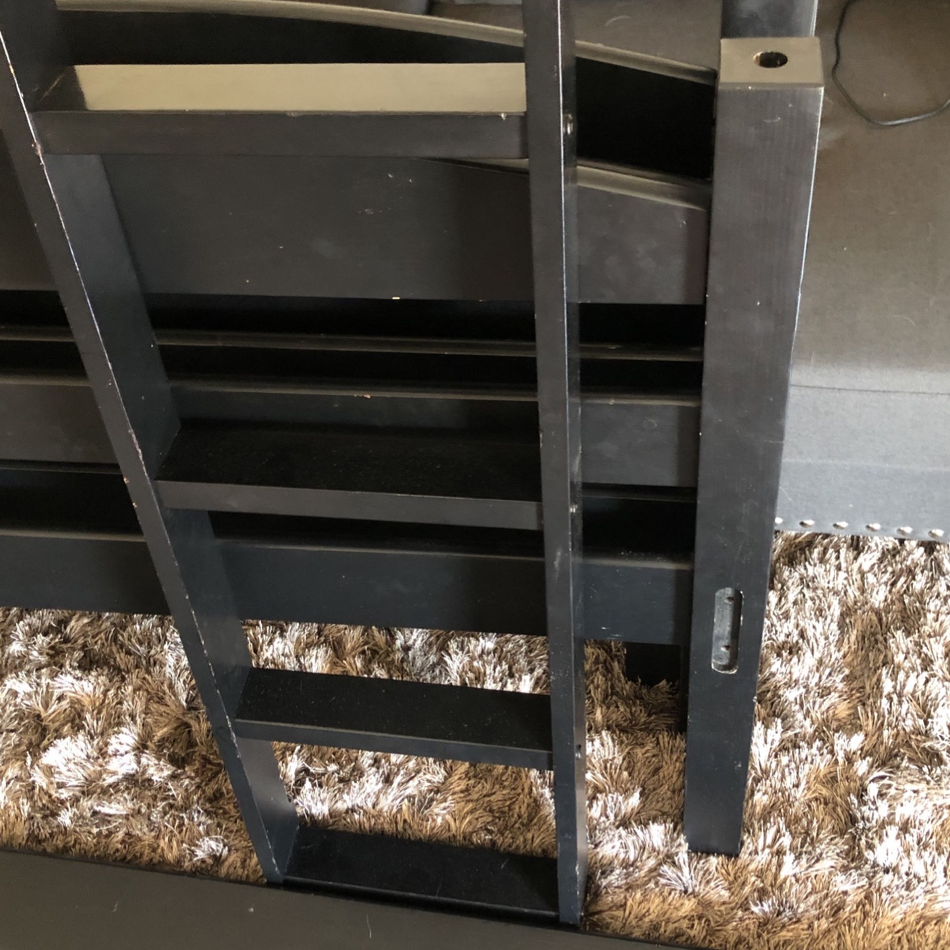 Bunk Bed Walker Edison Della Classic Solid Wood Twin over Twin Bunk Bed