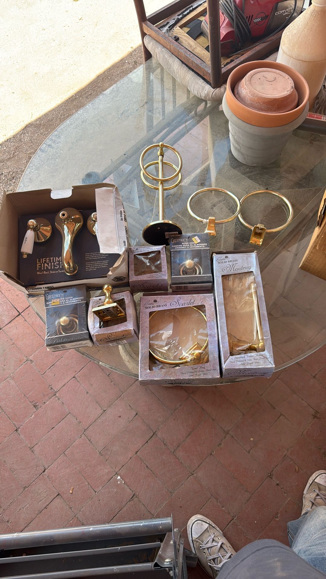 Brand New solid brass bathroom Faucet, Etc.