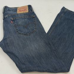 Levi's 569 30×32 Mens Blue Jeans 100% Cotton Med Wash