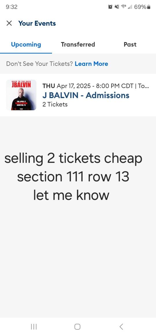 J Balvin Tickets