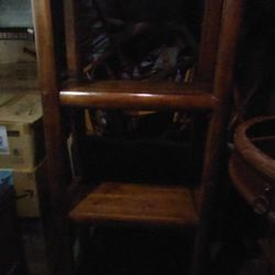 Sturdy Wood Bookshelf/shelfing Unit/entertainment Display