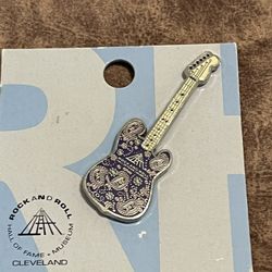 Vintage Purple Paisley Telecaster Guitar Pin 